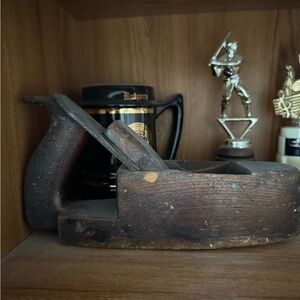 Vintage Wooden sad iron